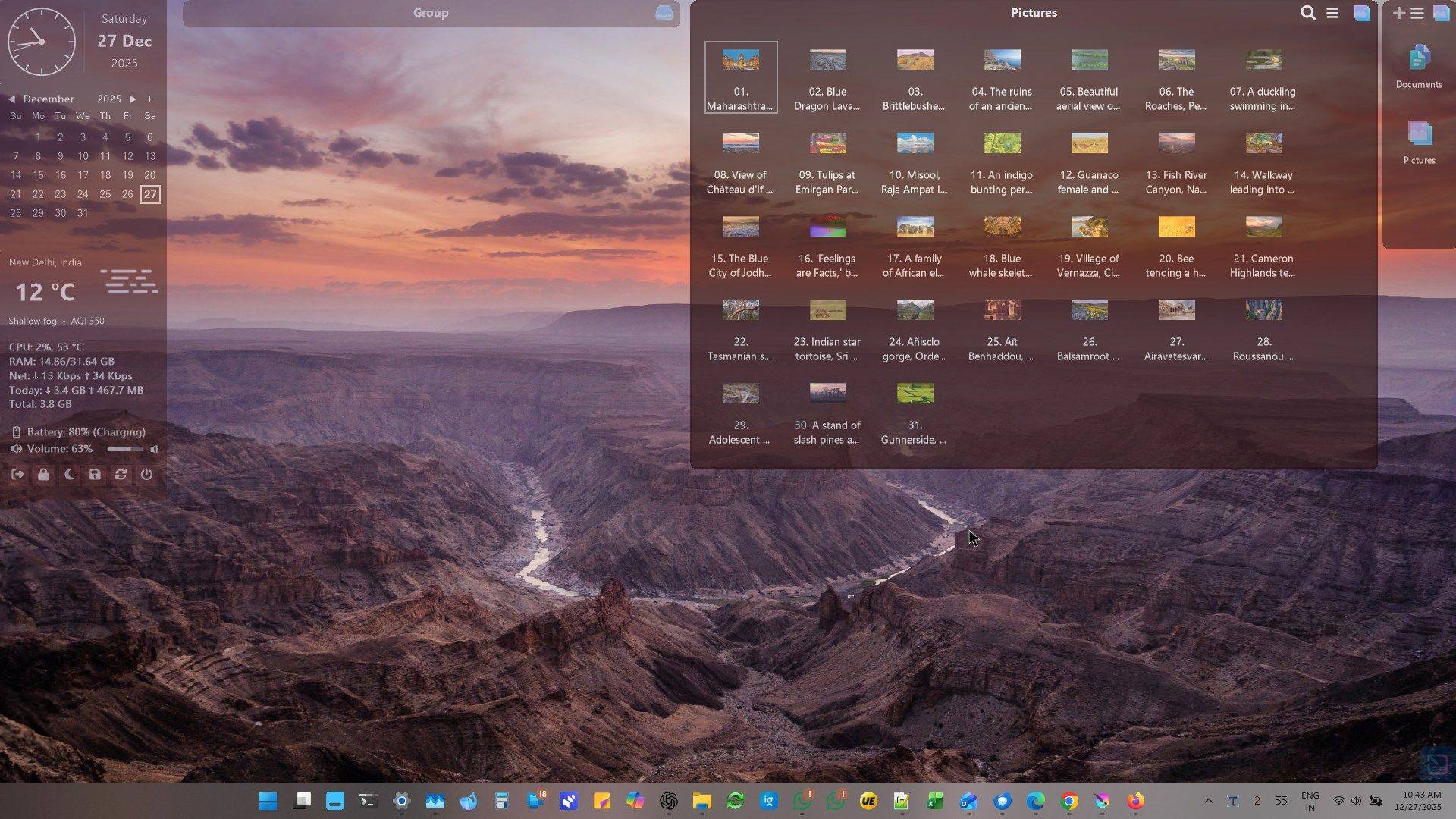 Panels and Portals for Windows